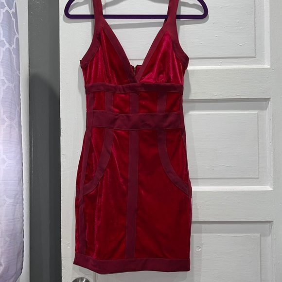Suede mini dress size S - Picture 2 of 3